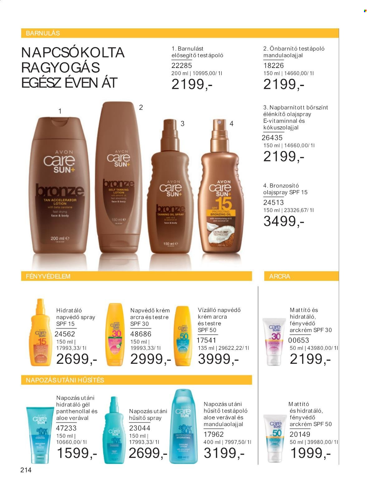 Avon akciós újságok - 2025.01.01 - 2025.01.31. Oldal 210