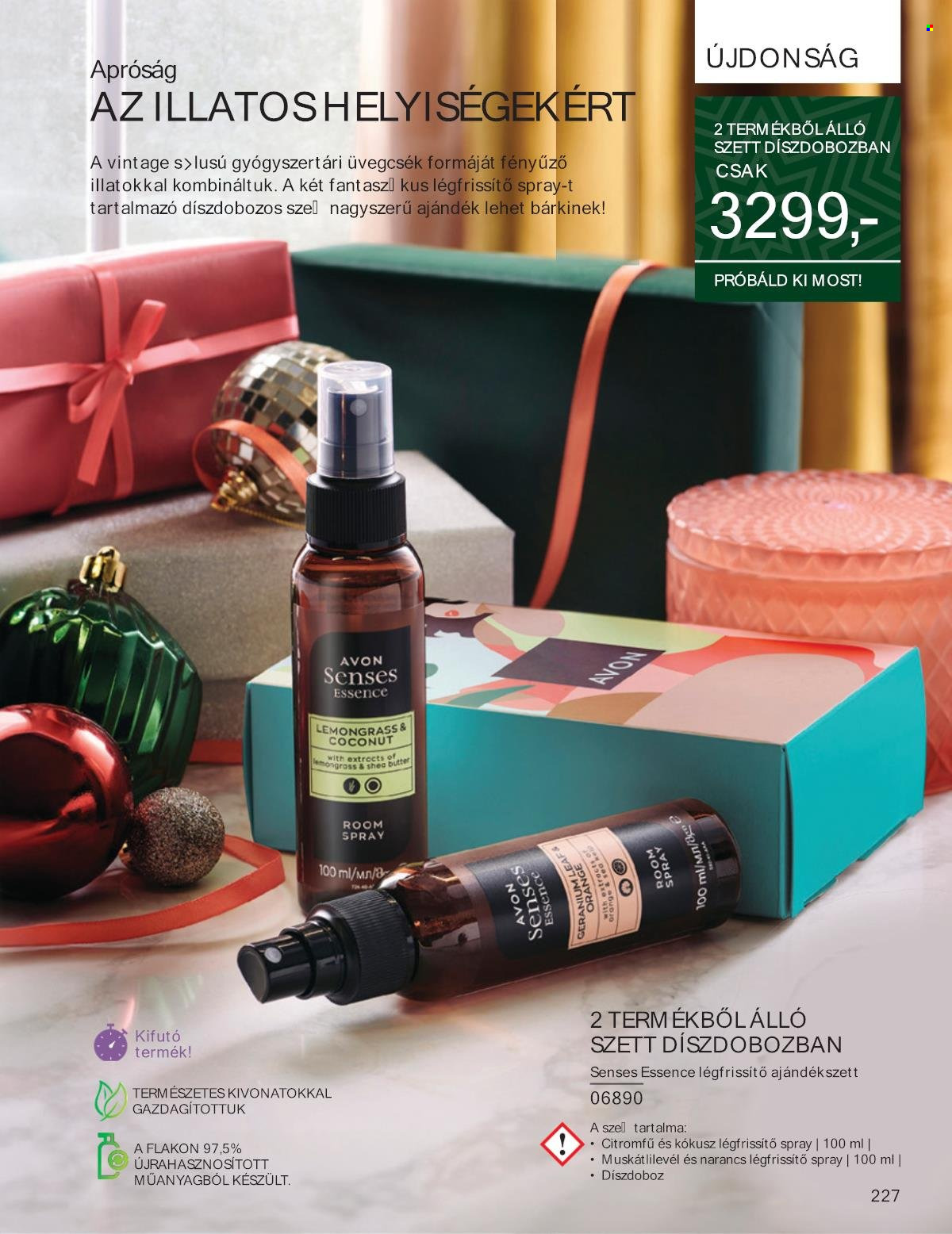 Avon akciós újságok - 2025.01.01 - 2025.01.31. Oldal 223