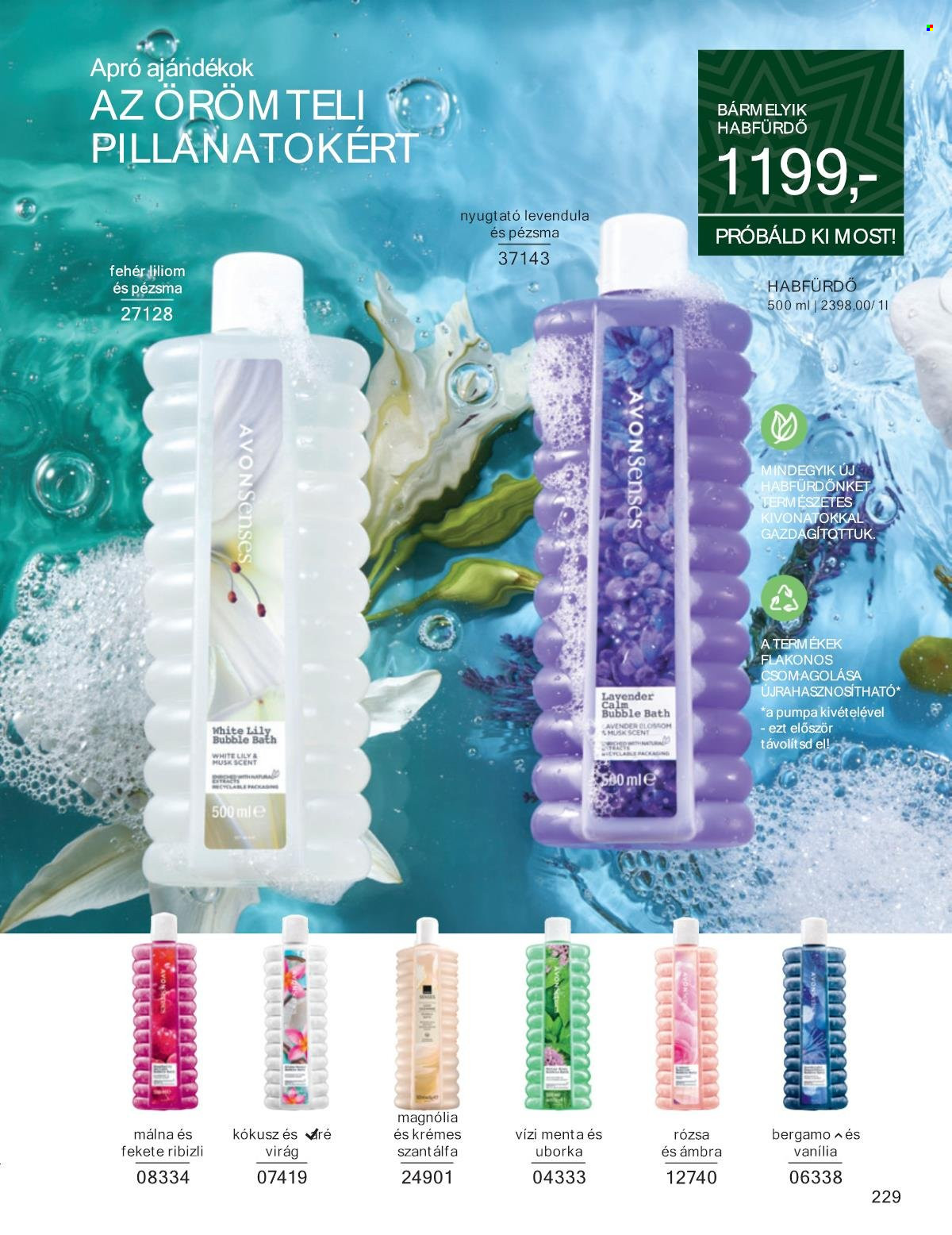 Avon akciós újságok - 2025.01.01 - 2025.01.31. Oldal 225