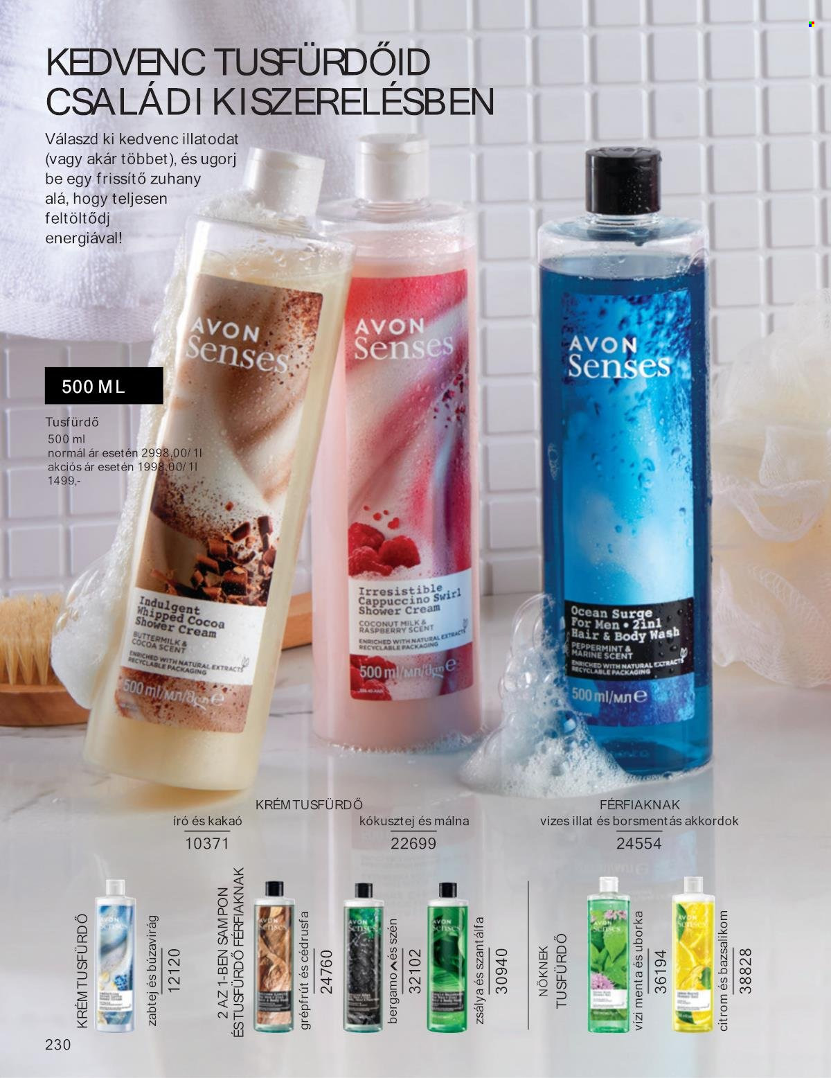 Avon akciós újságok - 2025.01.01 - 2025.01.31. Oldal 226