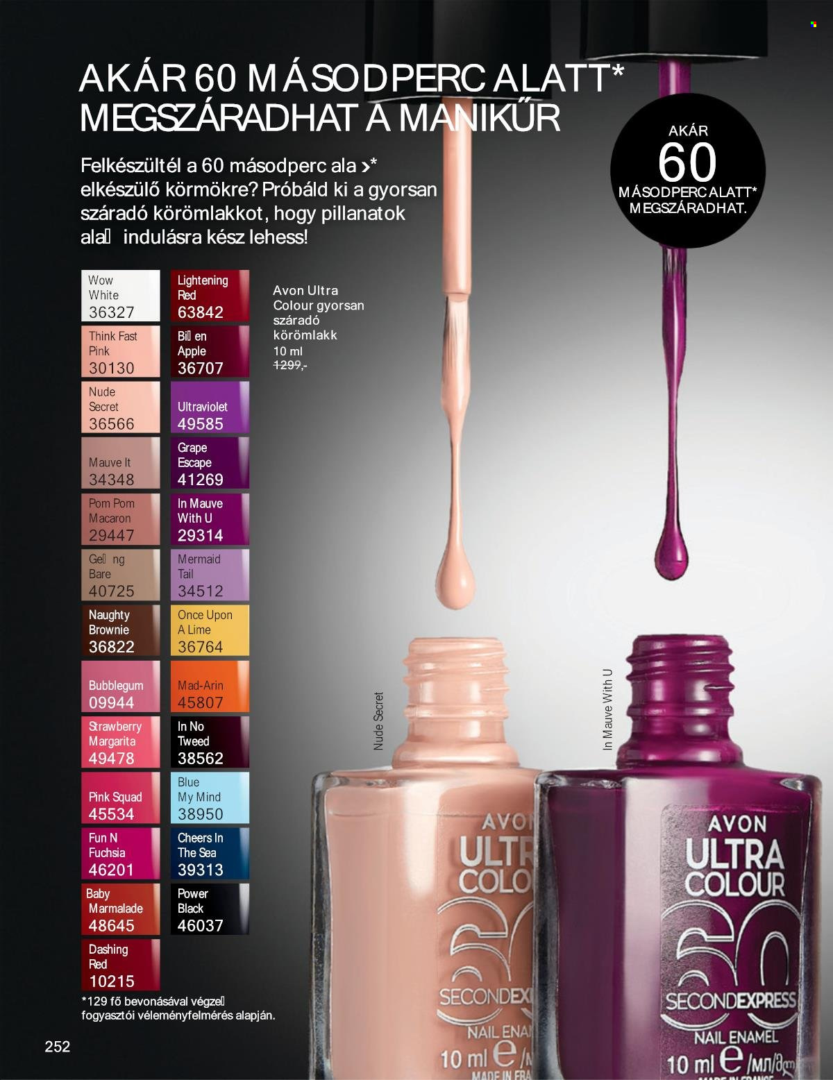 Avon akciós újságok - 2025.01.01 - 2025.01.31. Oldal 252