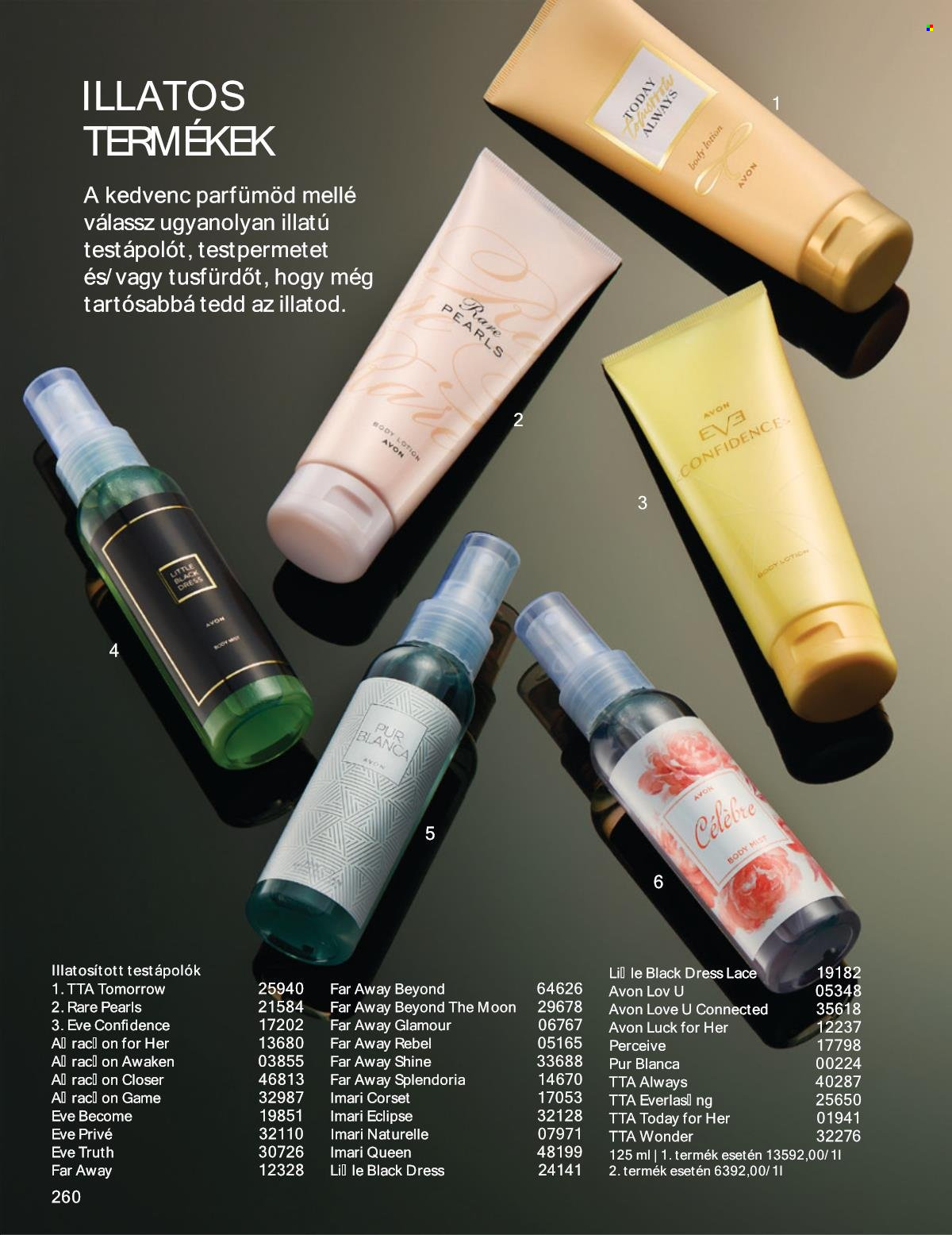 Avon akciós újságok - 2025.01.01 - 2025.01.31. Oldal 260