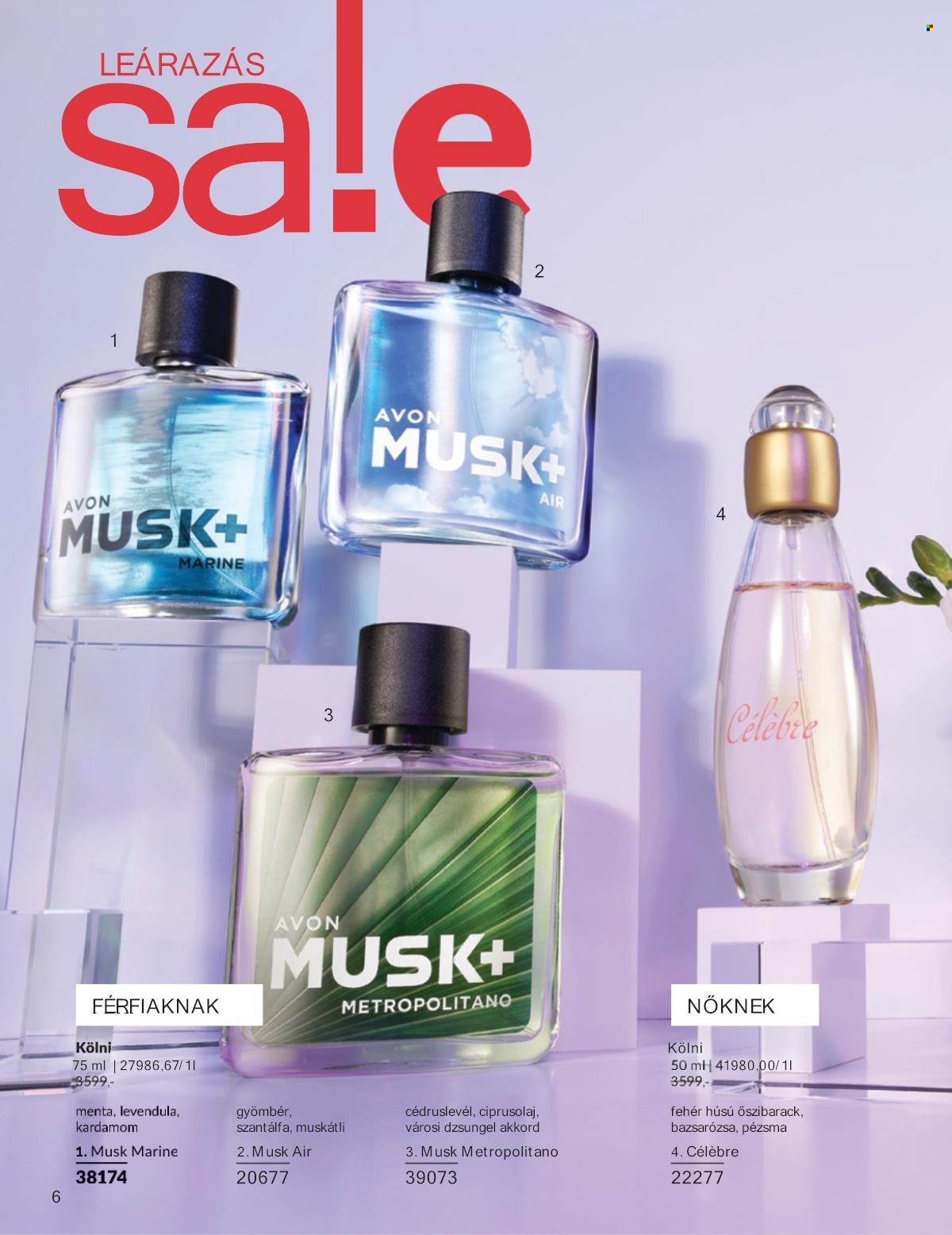 Avon akciós újságok - 2025.01.01 - 2025.01.31. Oldal 6