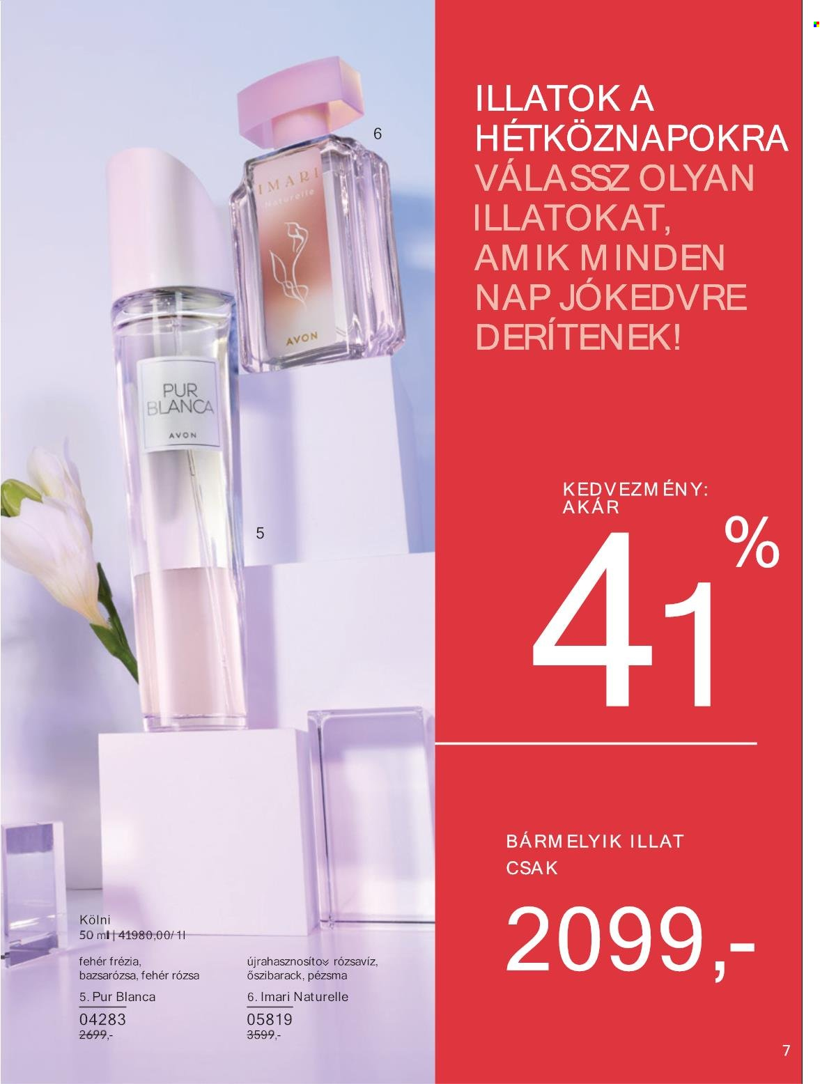 Avon akciós újságok - 2025.01.01 - 2025.01.31. Oldal 7