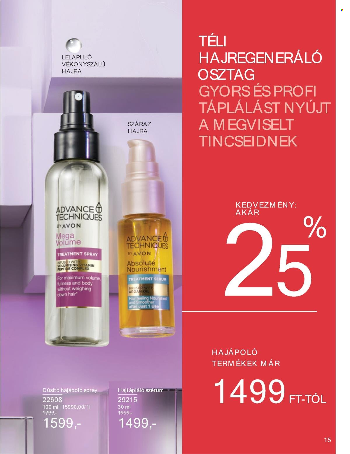 Avon akciós újságok - 2025.01.01 - 2025.01.31. Oldal 15