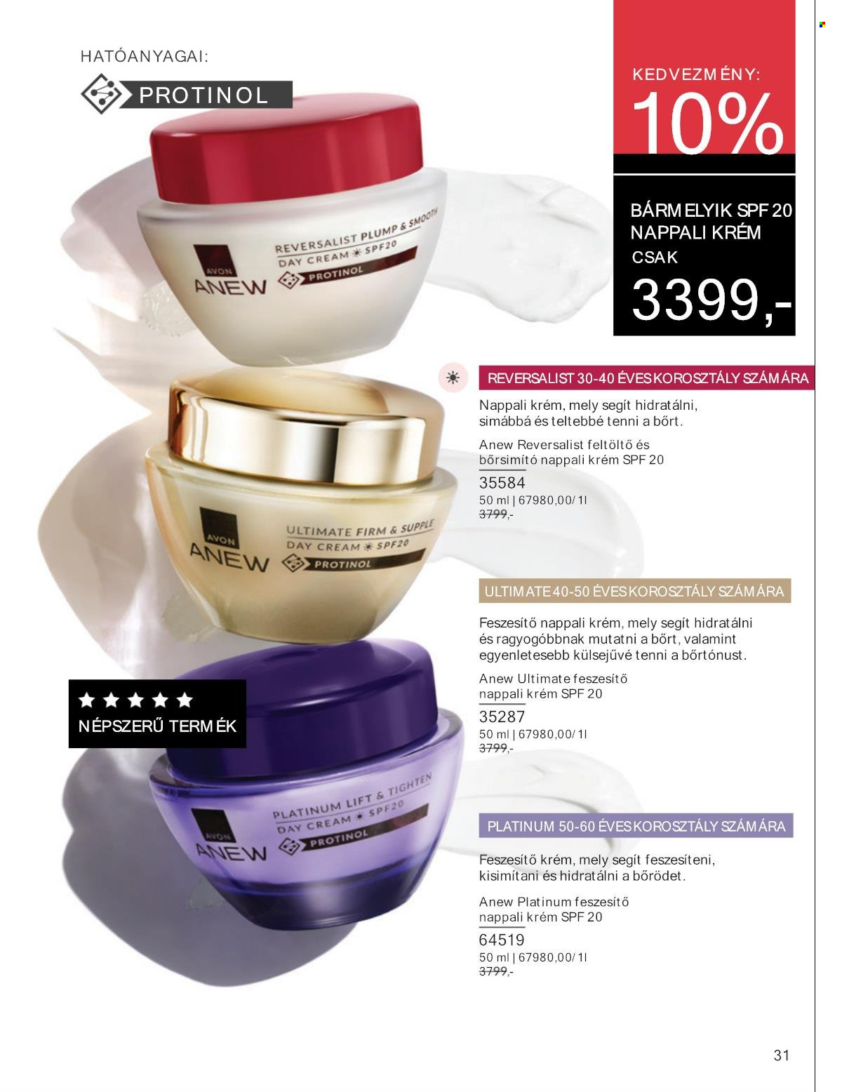 Avon akciós újságok - 2025.01.01 - 2025.01.31. Oldal 31