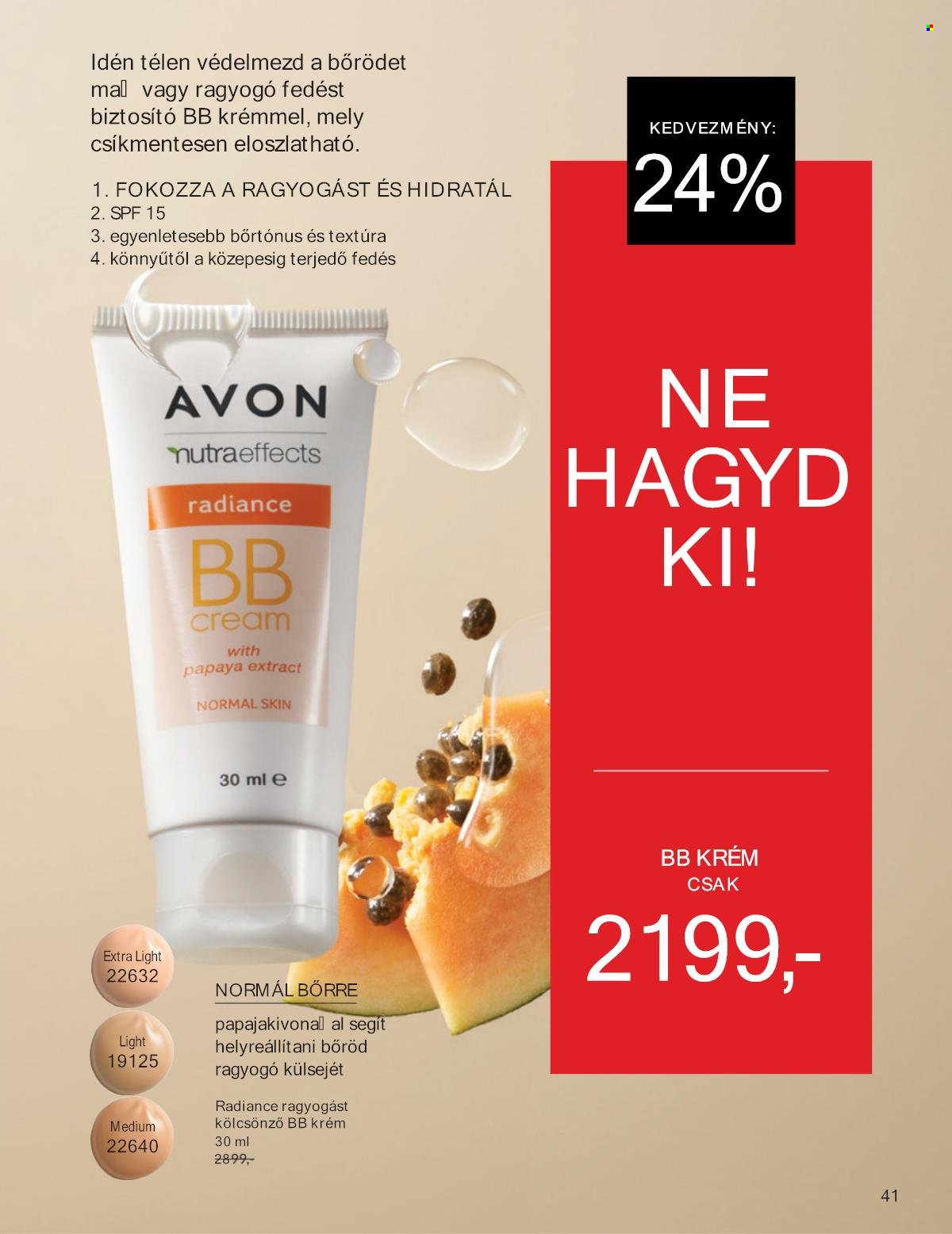 Avon akciós újságok - 2025.01.01 - 2025.01.31. Oldal 41