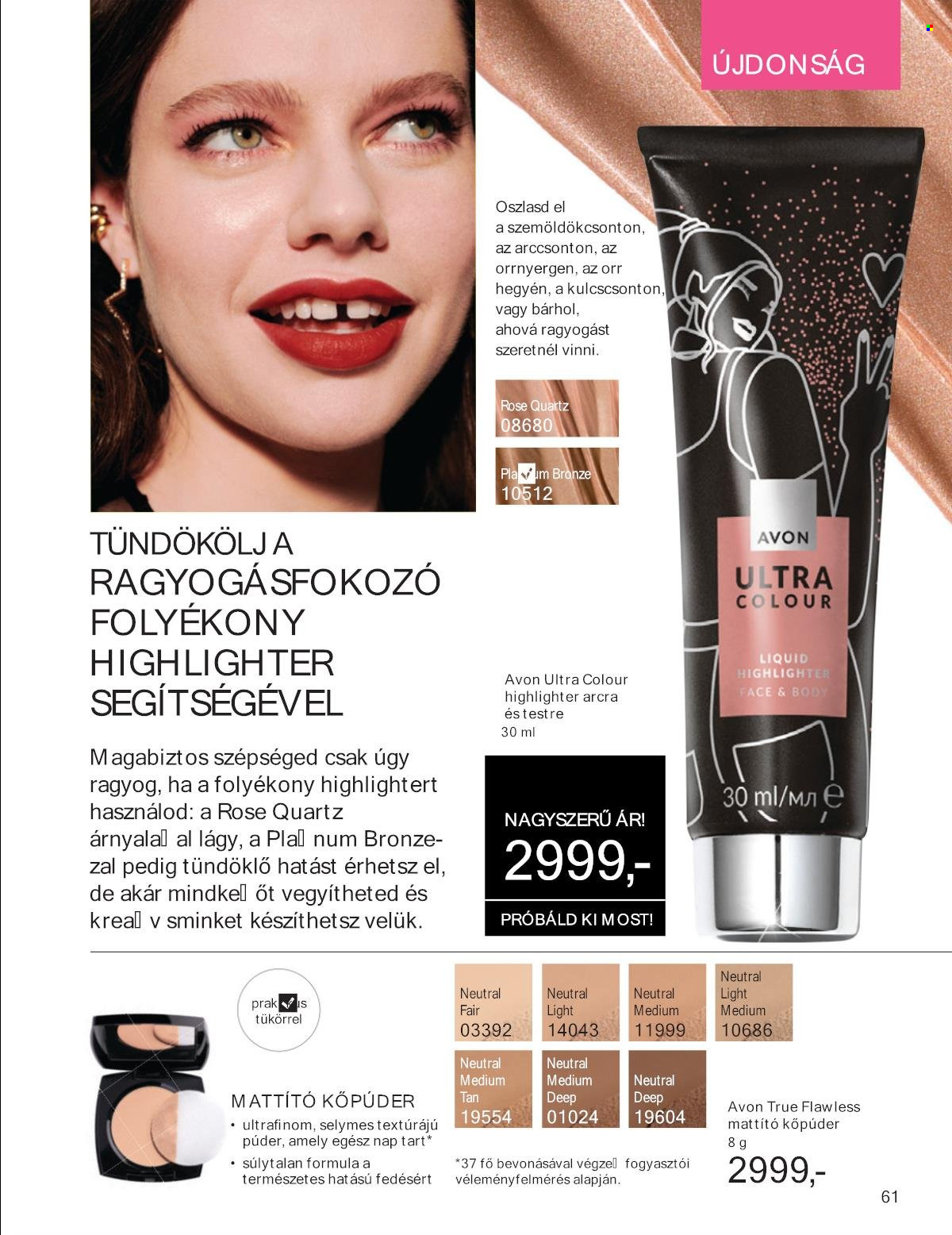 Avon akciós újságok - 2025.01.01 - 2025.01.31. Oldal 61