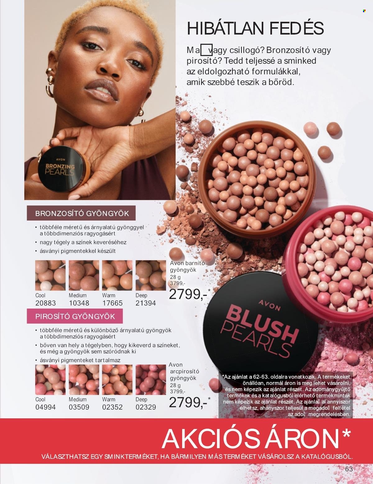 Avon akciós újságok - 2025.01.01 - 2025.01.31. Oldal 63