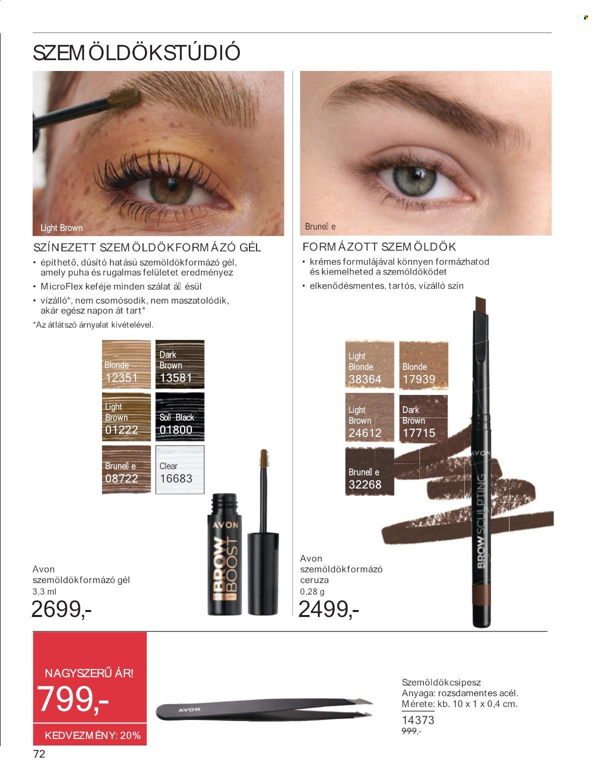 Avon akciós újságok - 2025.01.01 - 2025.01.31. Oldal 72