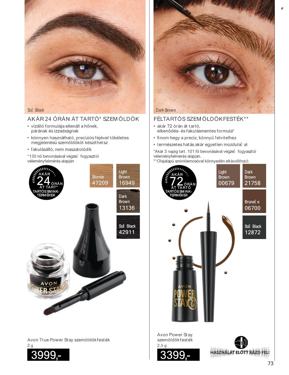 Avon akciós újságok - 2025.01.01 - 2025.01.31. Oldal 73