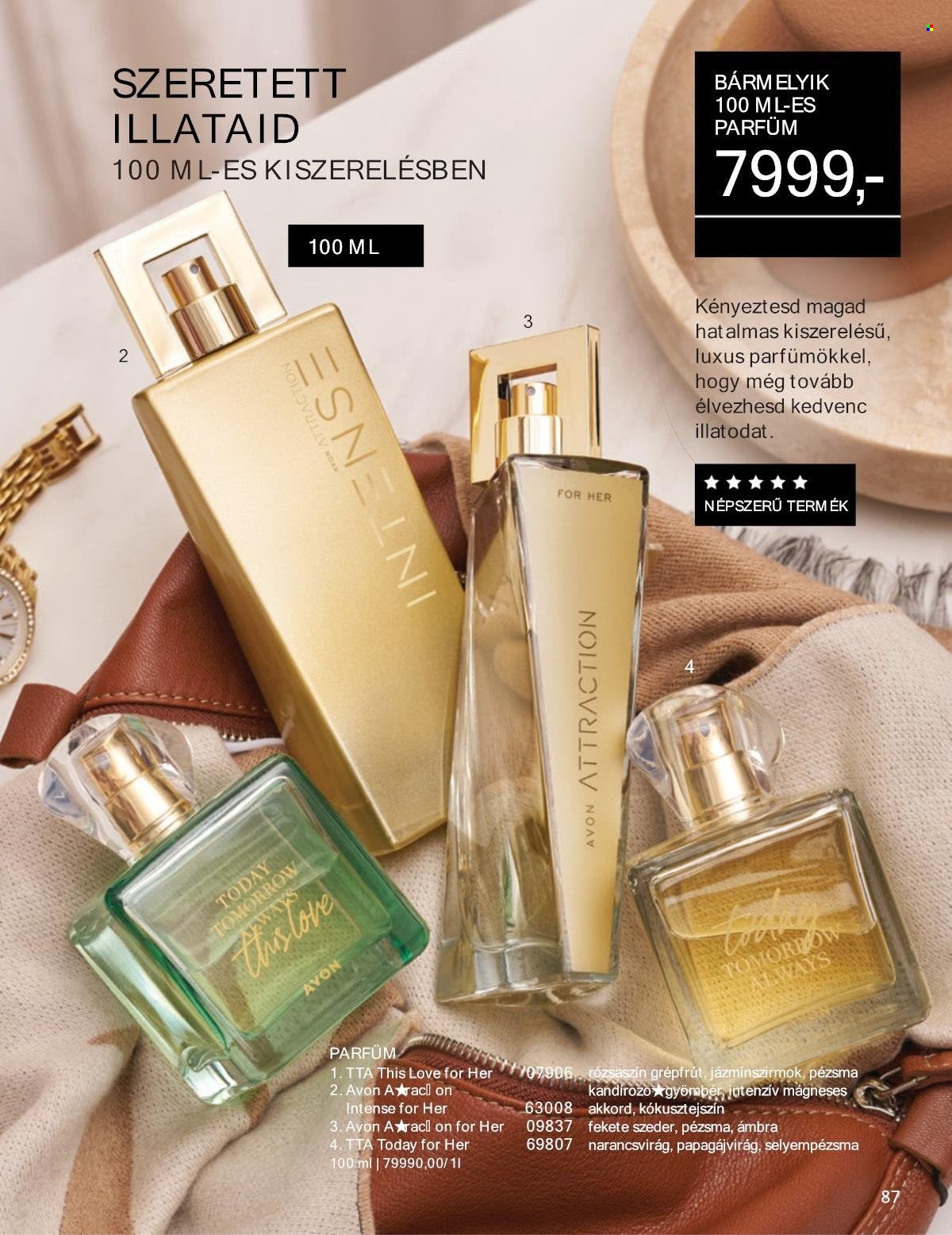 Avon akciós újságok - 2025.01.01 - 2025.01.31. Oldal 87