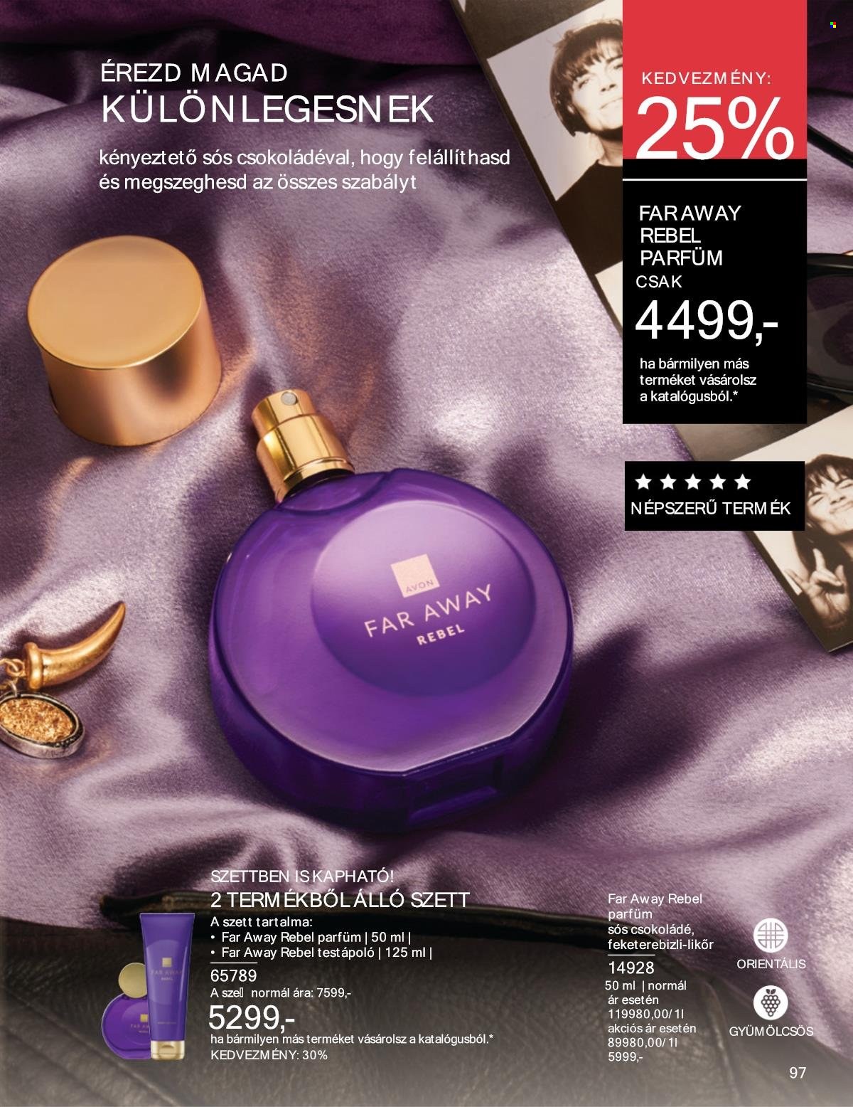 Avon akciós újságok - 2025.01.01 - 2025.01.31. Oldal 97