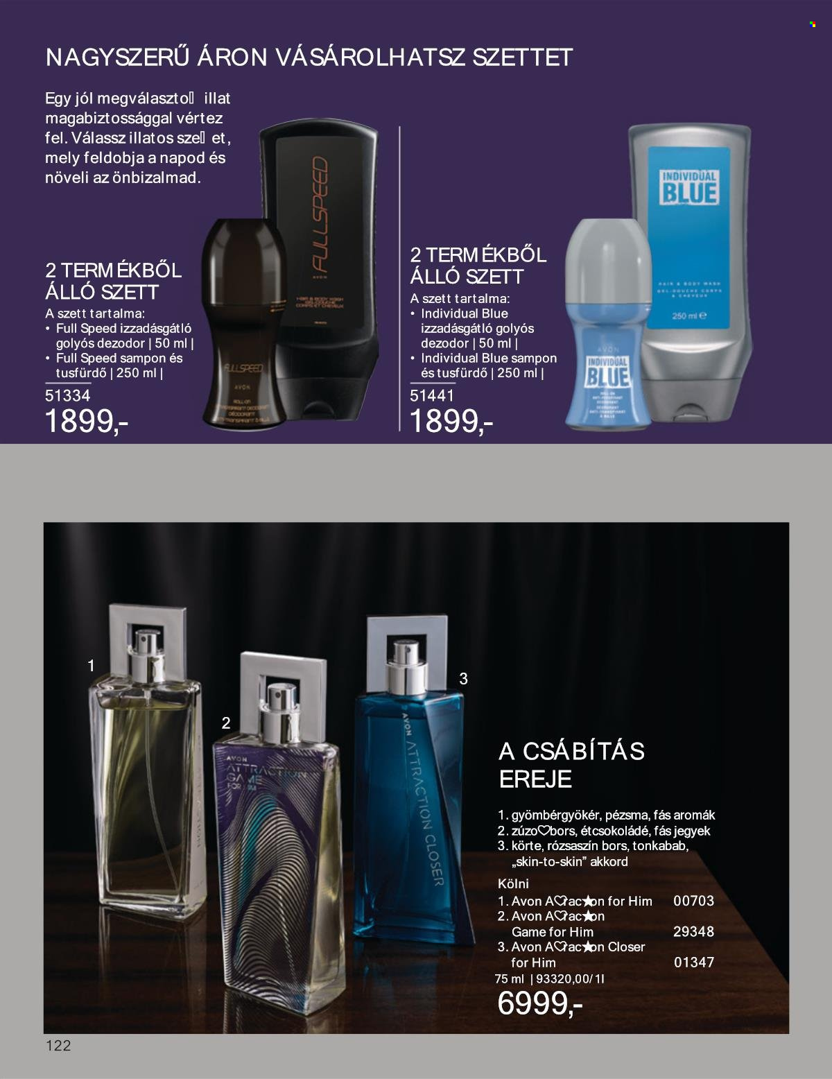 Avon akciós újságok - 2025.01.01 - 2025.01.31. Oldal 122