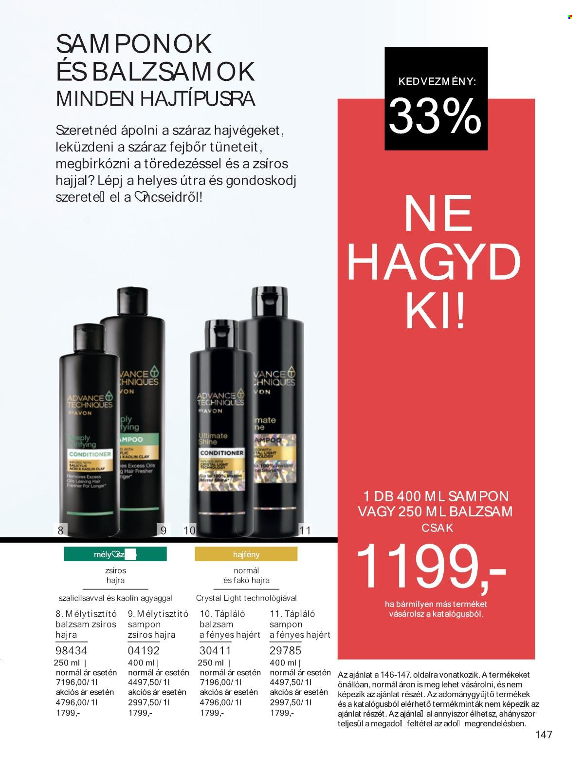 Avon akciós újságok - 2025.01.01 - 2025.01.31. Oldal 147