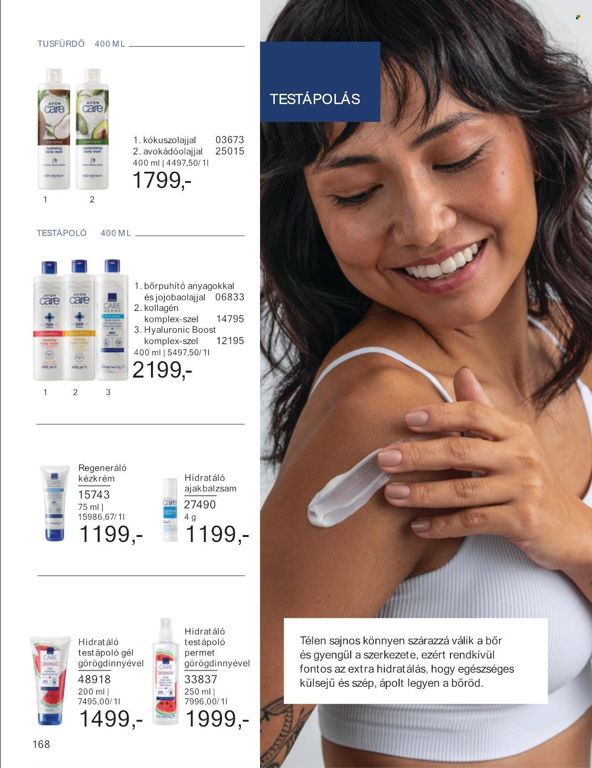 Avon akciós újságok - 2025.01.01 - 2025.01.31. Oldal 168