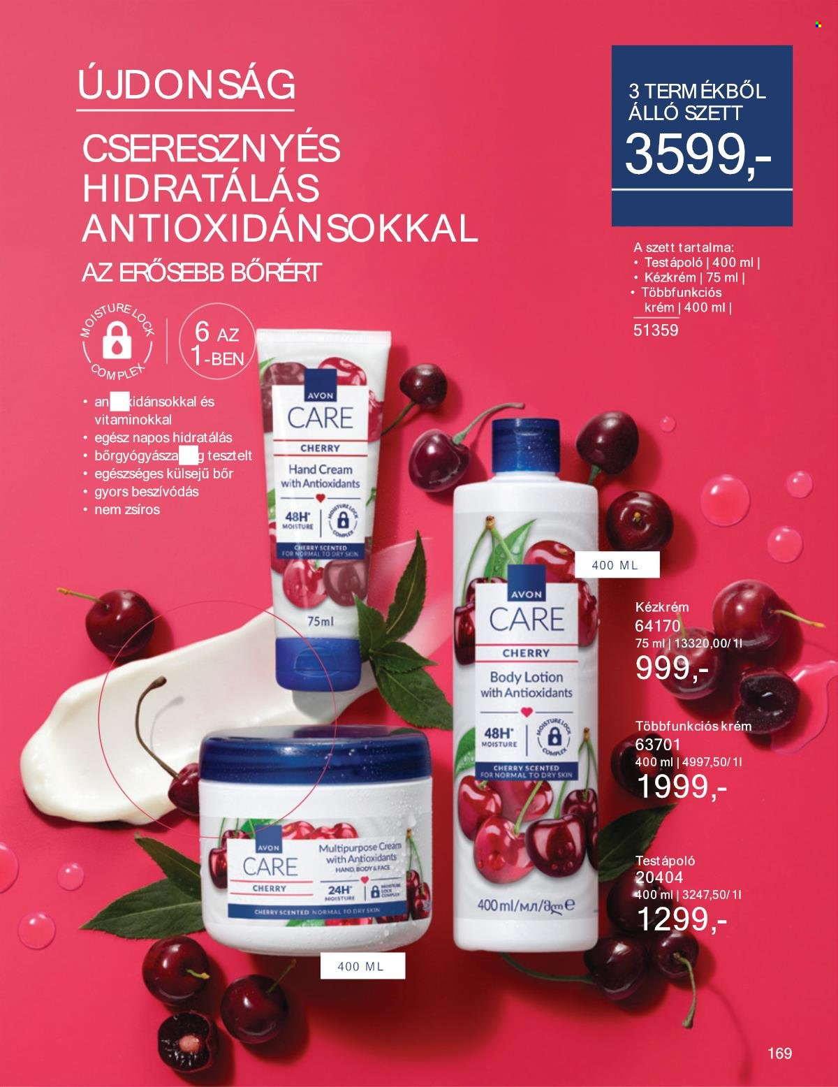 Avon akciós újságok - 2025.01.01 - 2025.01.31. Oldal 169