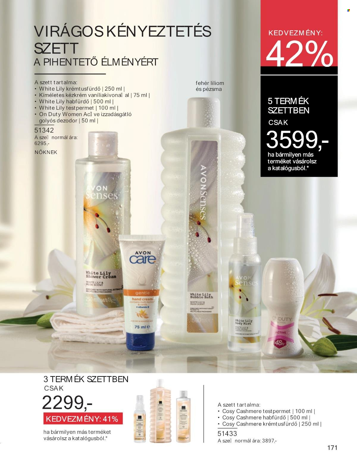 Avon akciós újságok - 2025.01.01 - 2025.01.31. Oldal 171