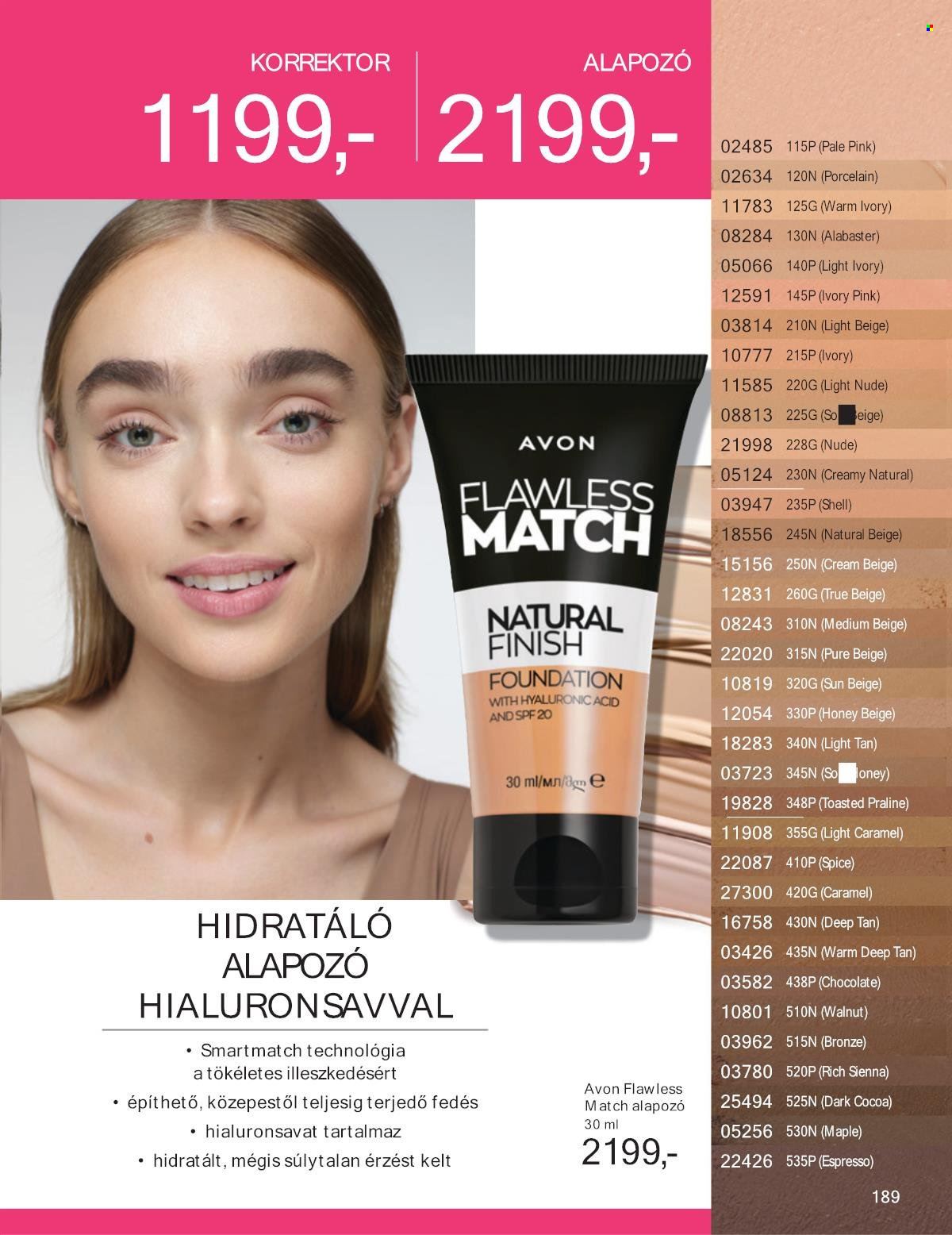 Avon akciós újságok - 2025.01.01 - 2025.01.31. Oldal 189
