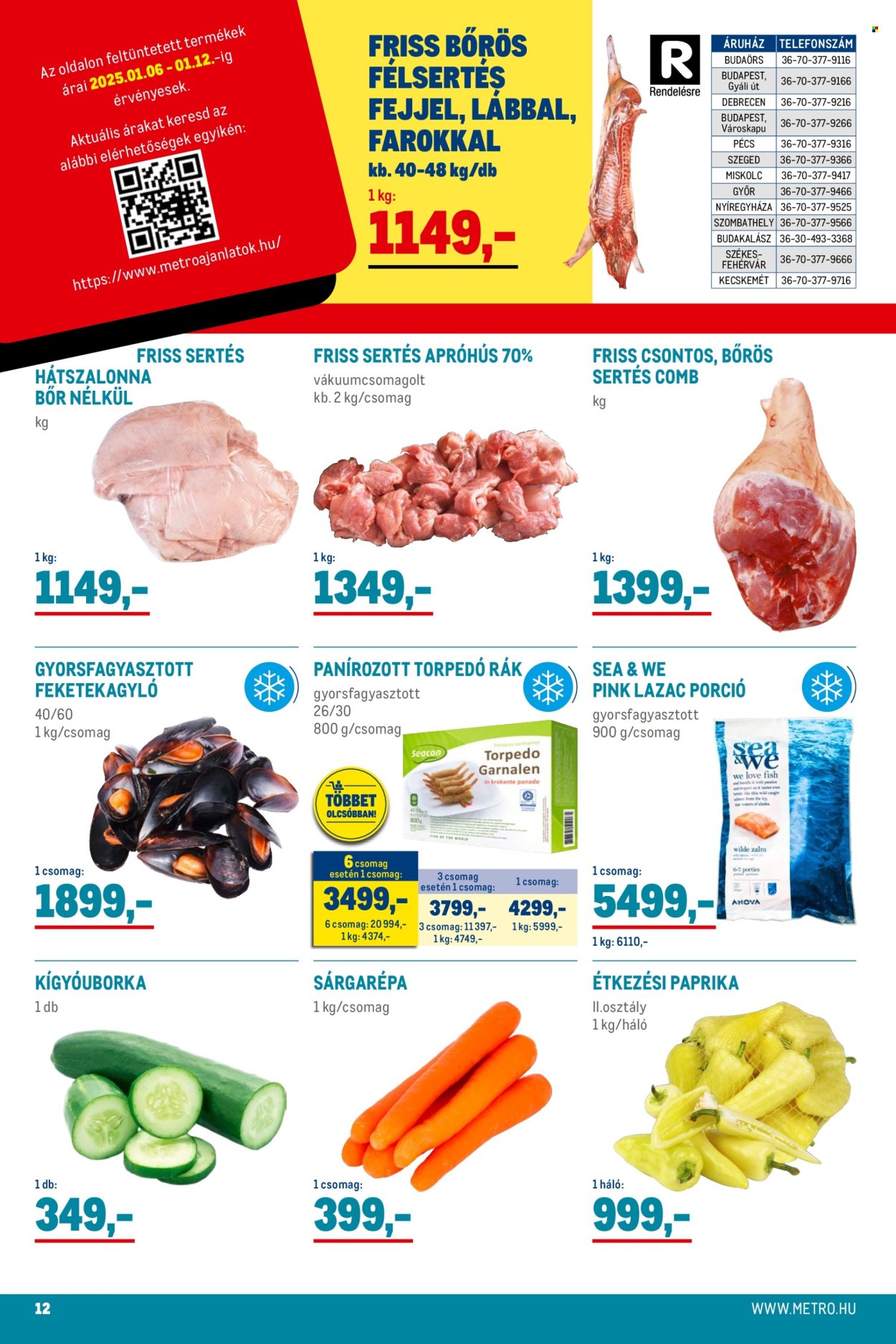 Metro akciós újságok - 2025.01.02 - 2025.01.31. Oldal 12