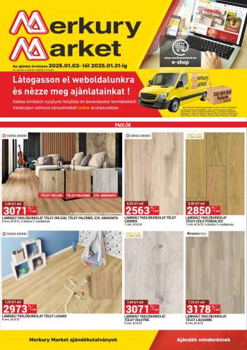 Újság Merkury Market - 2025.01.02 - 2025.01.31.