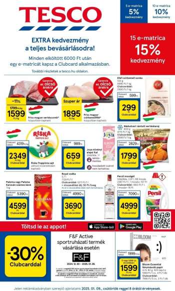 Újság TESCO - 2025.01.09 - 2025.01.15.