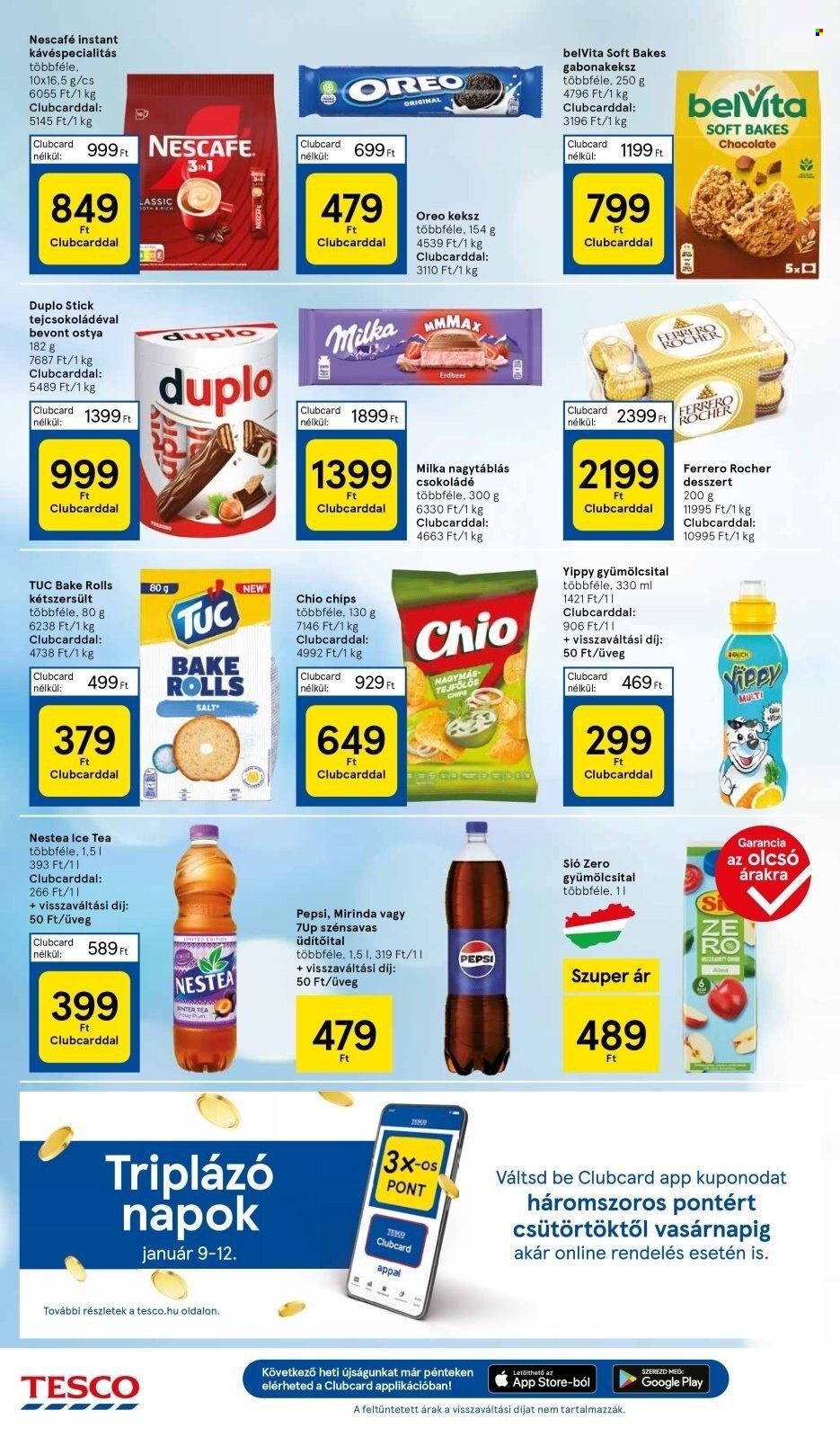 TESCO akciós újságok - 2025.01.09 - 2025.01.15. Oldal 8