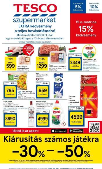 Újság TESCO - 2025.01.09 - 2025.01.15.