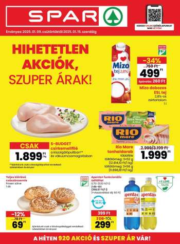 Újság SPAR - 2025.01.09 - 2025.01.15.