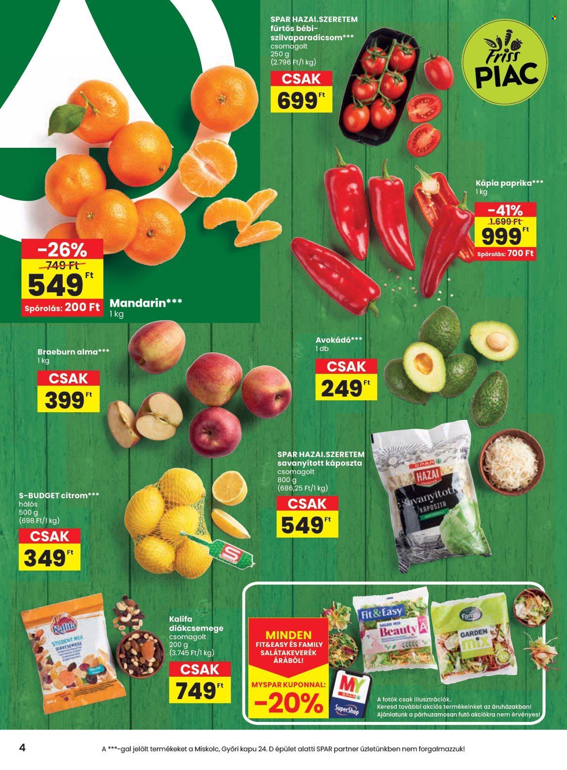 SPAR akciós újságok - 2025.01.09 - 2025.01.15. Oldal 4