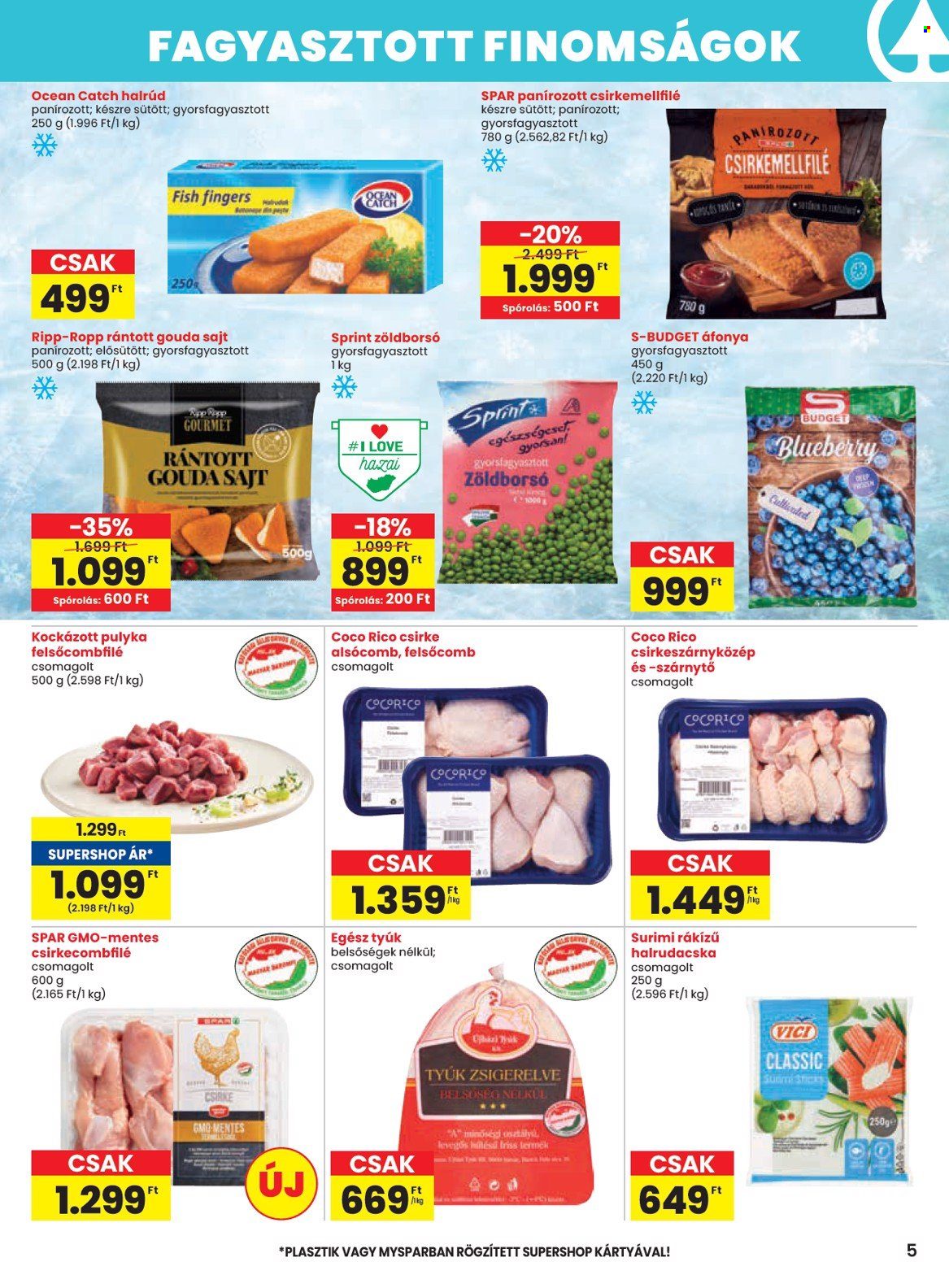 SPAR akciós újságok - 2025.01.09 - 2025.01.15. Oldal 5