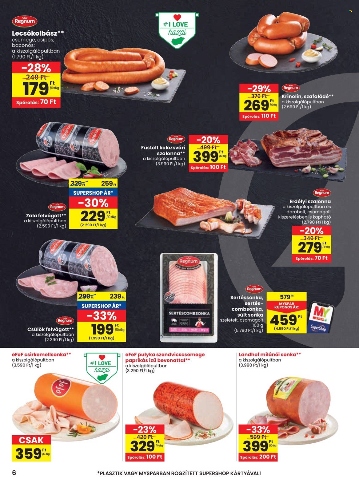SPAR akciós újságok - 2025.01.09 - 2025.01.15. Oldal 6