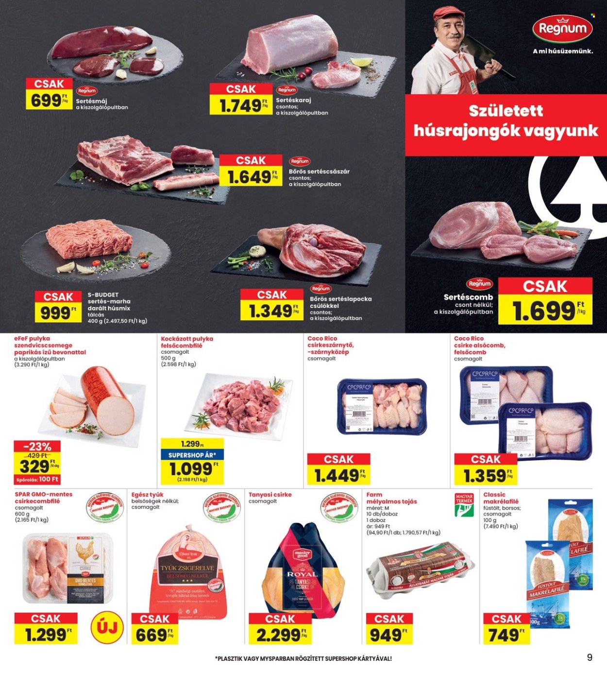 INTERSPAR akciós újságok - 2025.01.09 - 2025.01.15. Oldal 9