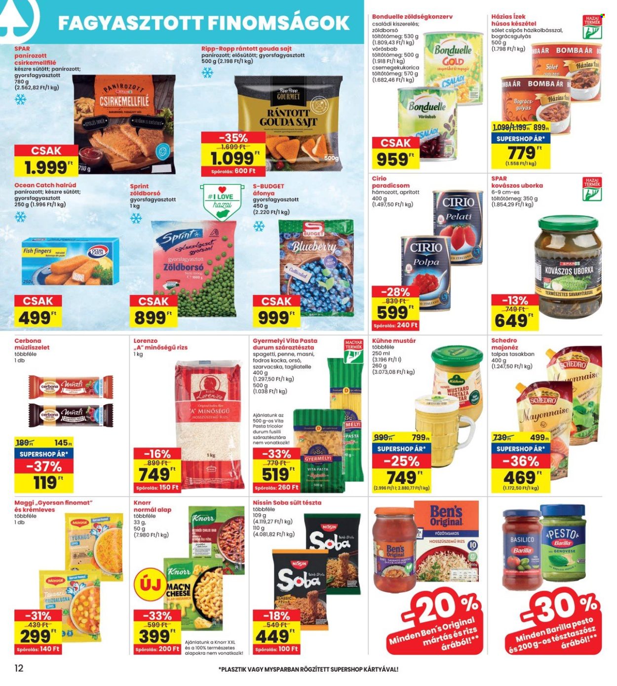 INTERSPAR akciós újságok - 2025.01.09 - 2025.01.15. Oldal 12