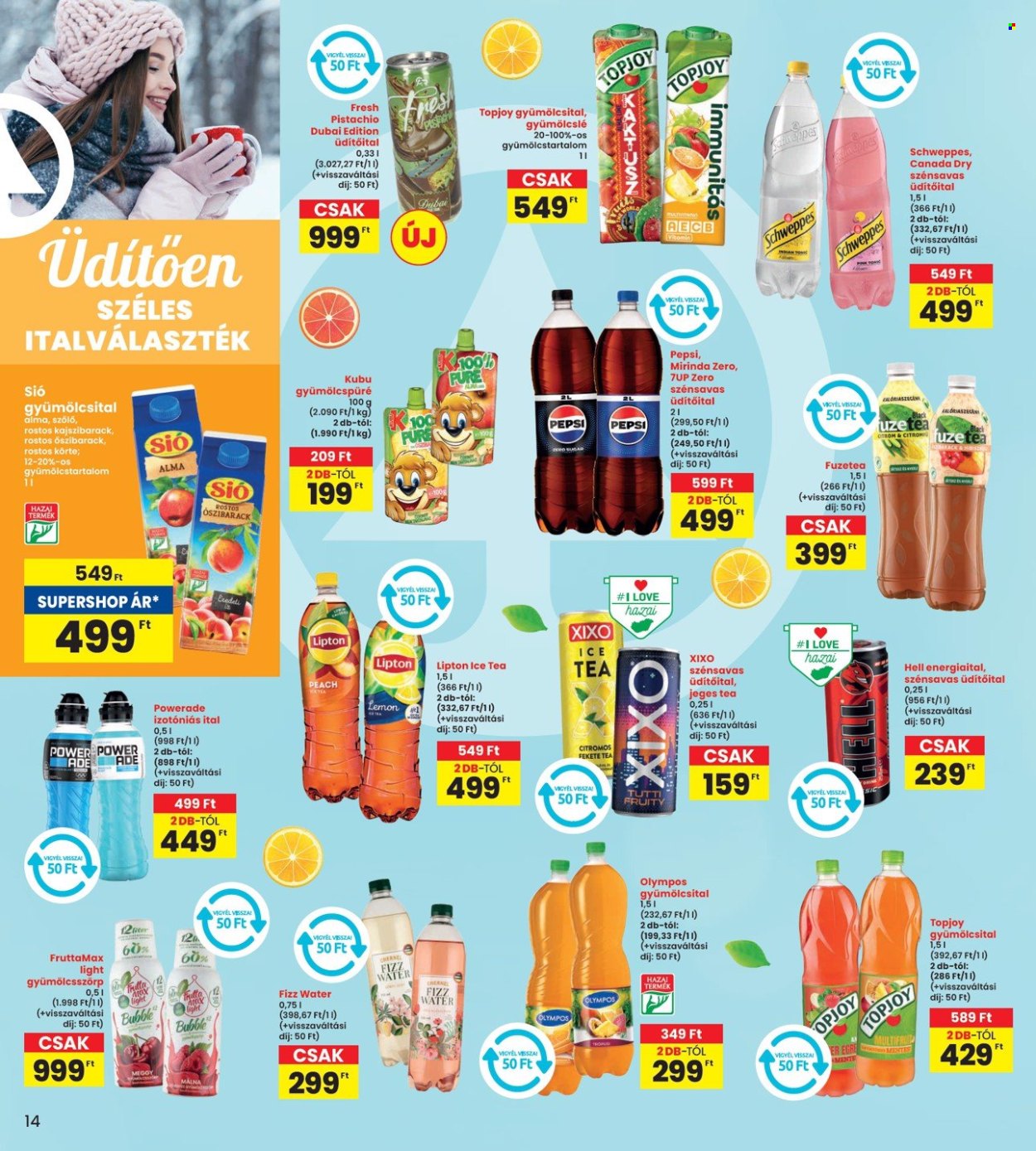 INTERSPAR akciós újságok - 2025.01.09 - 2025.01.15. Oldal 14