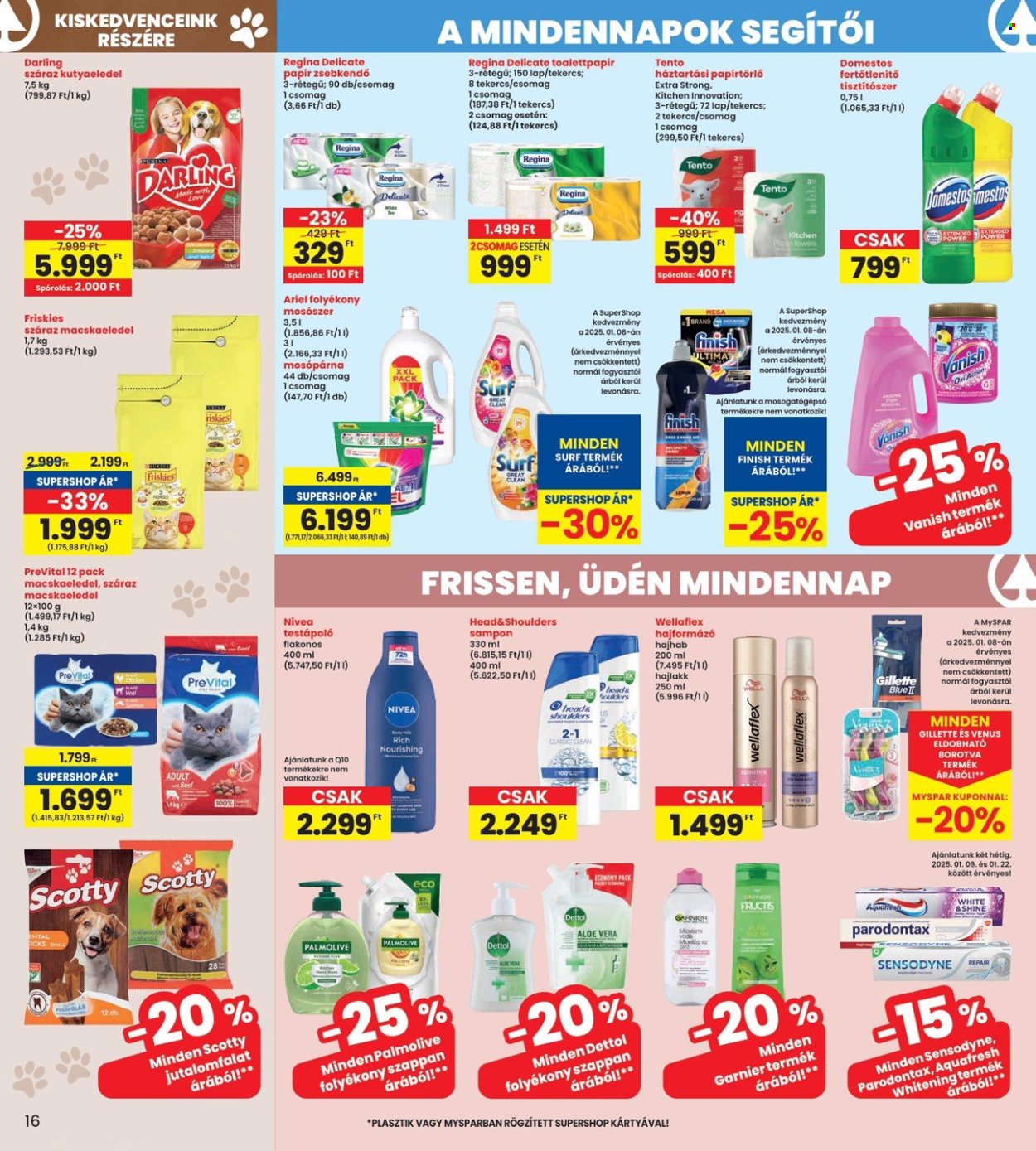 INTERSPAR akciós újságok - 2025.01.09 - 2025.01.15. Oldal 16