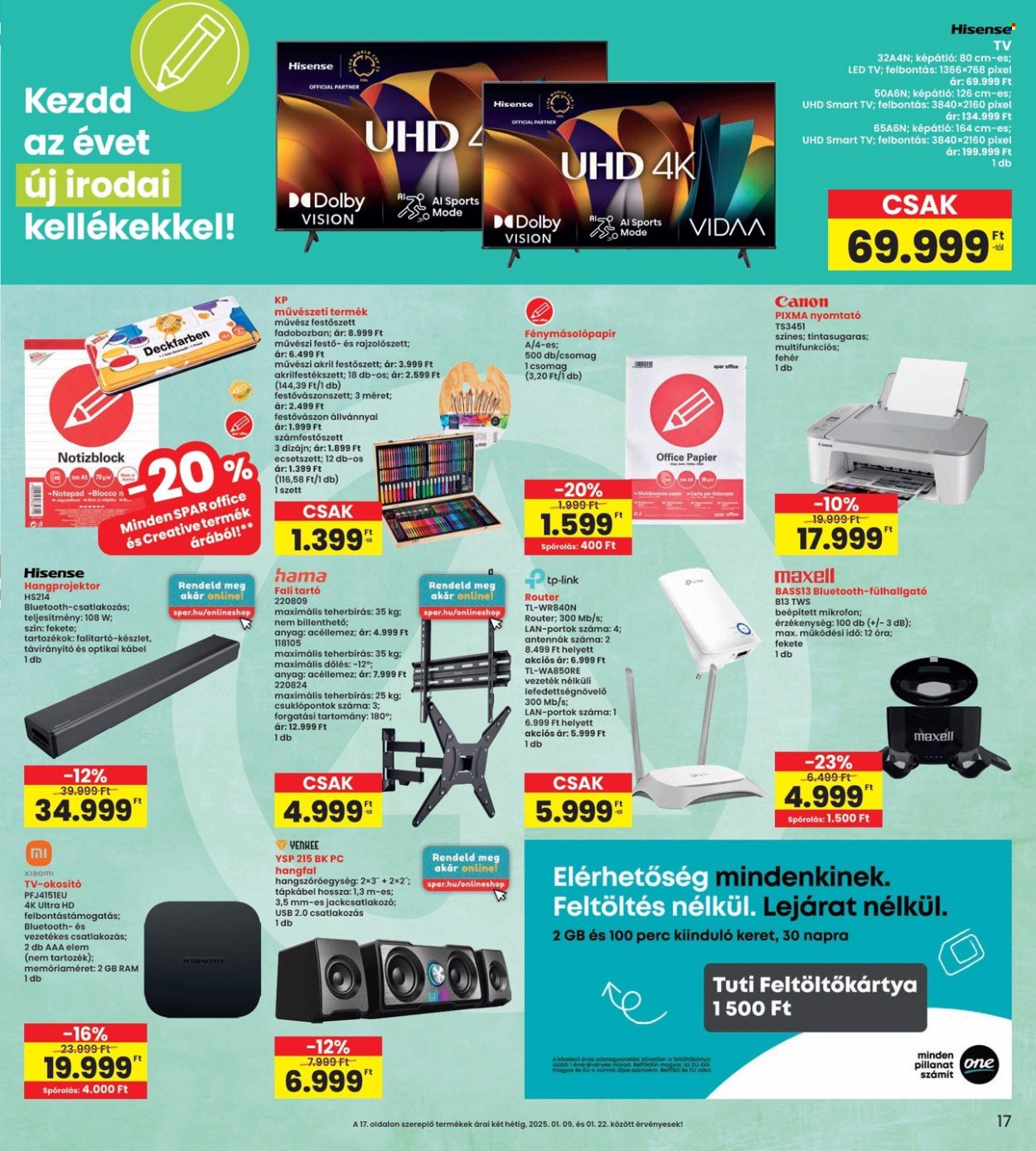 INTERSPAR akciós újságok - 2025.01.09 - 2025.01.15. Oldal 17