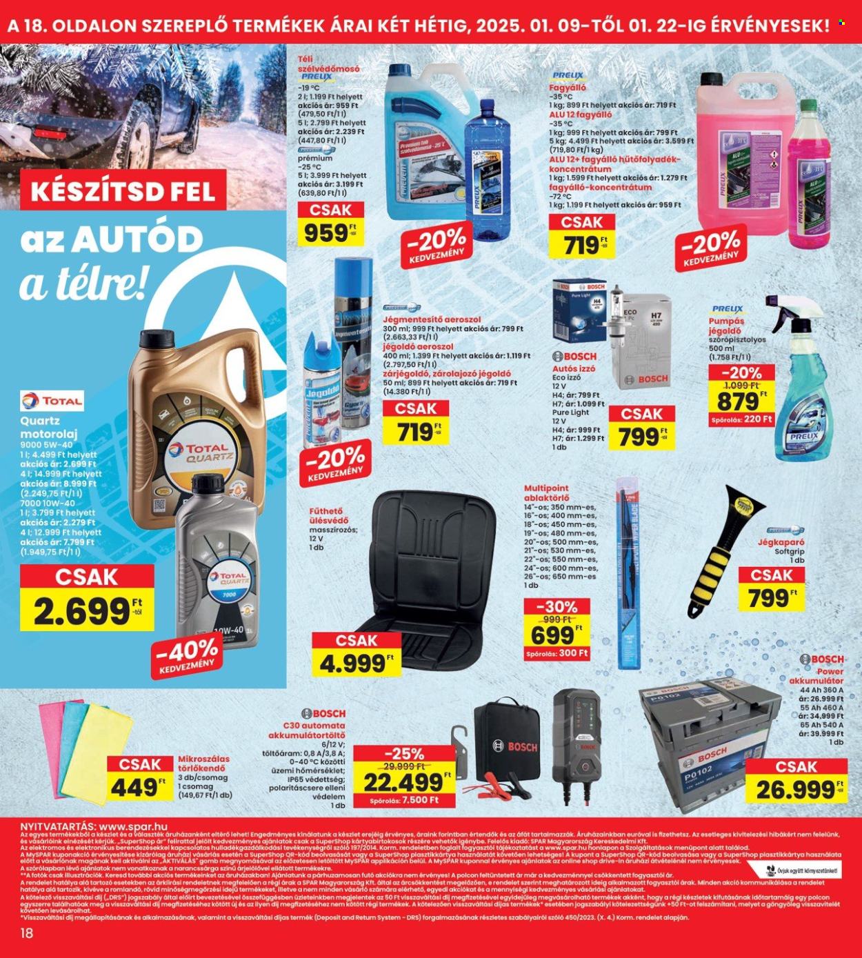 INTERSPAR akciós újságok - 2025.01.09 - 2025.01.15. Oldal 18