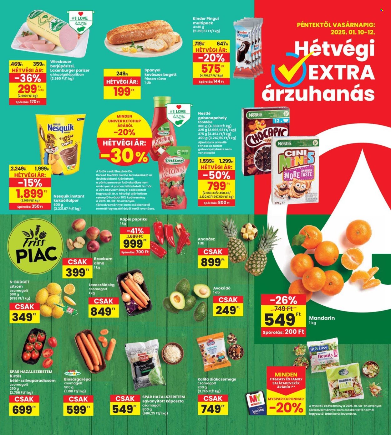 INTERSPAR akciós újságok - 2025.01.09 - 2025.01.15. Oldal 20