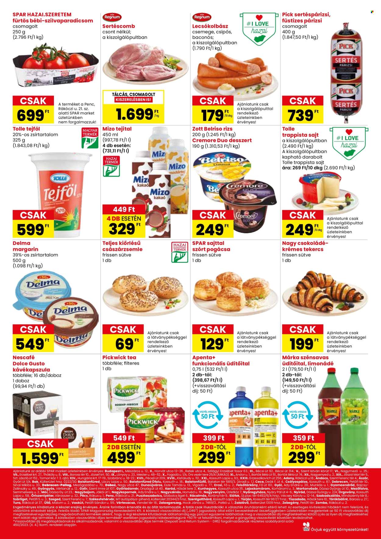 SPAR market akciós újságok - 2025.01.09 - 2025.01.15. Oldal 2