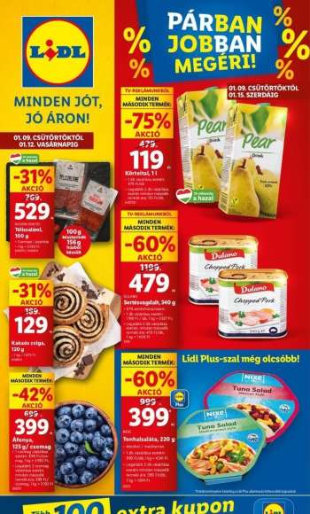 Újság Lidl - 2025.01.09 - 2025.01.15.