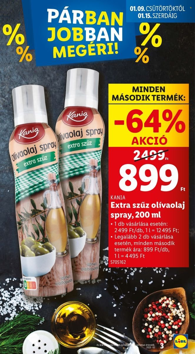 Lidl akciós újságok - 2025.01.09 - 2025.01.15. Oldal 3