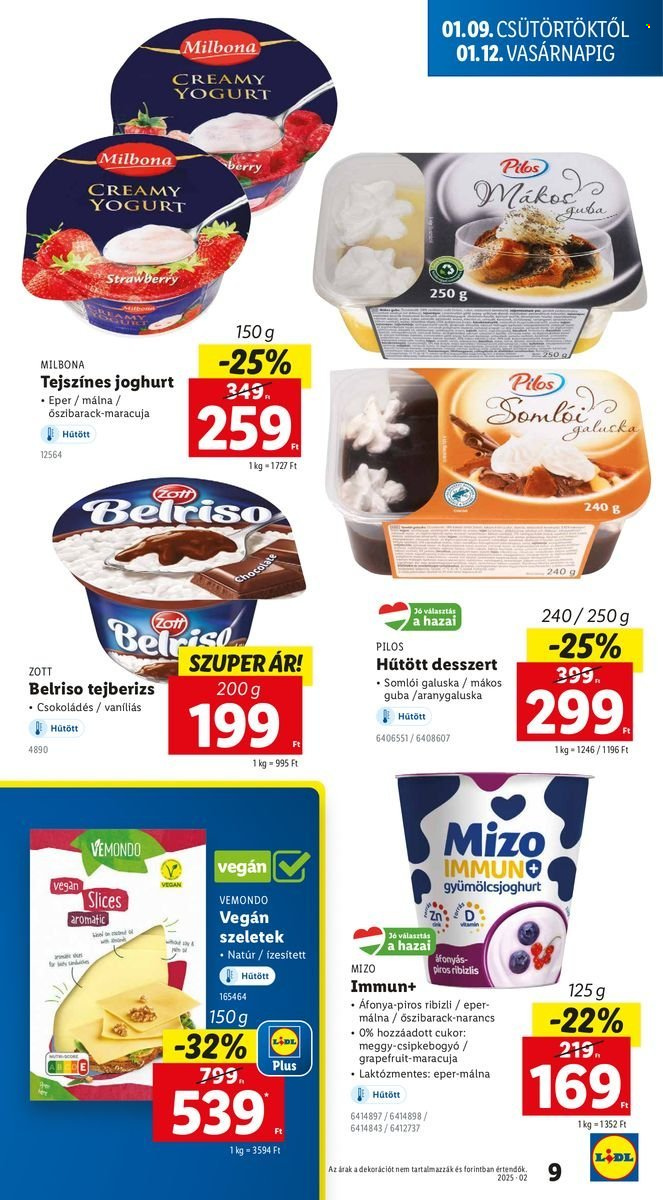 Lidl akciós újságok - 2025.01.09 - 2025.01.15. Oldal 9