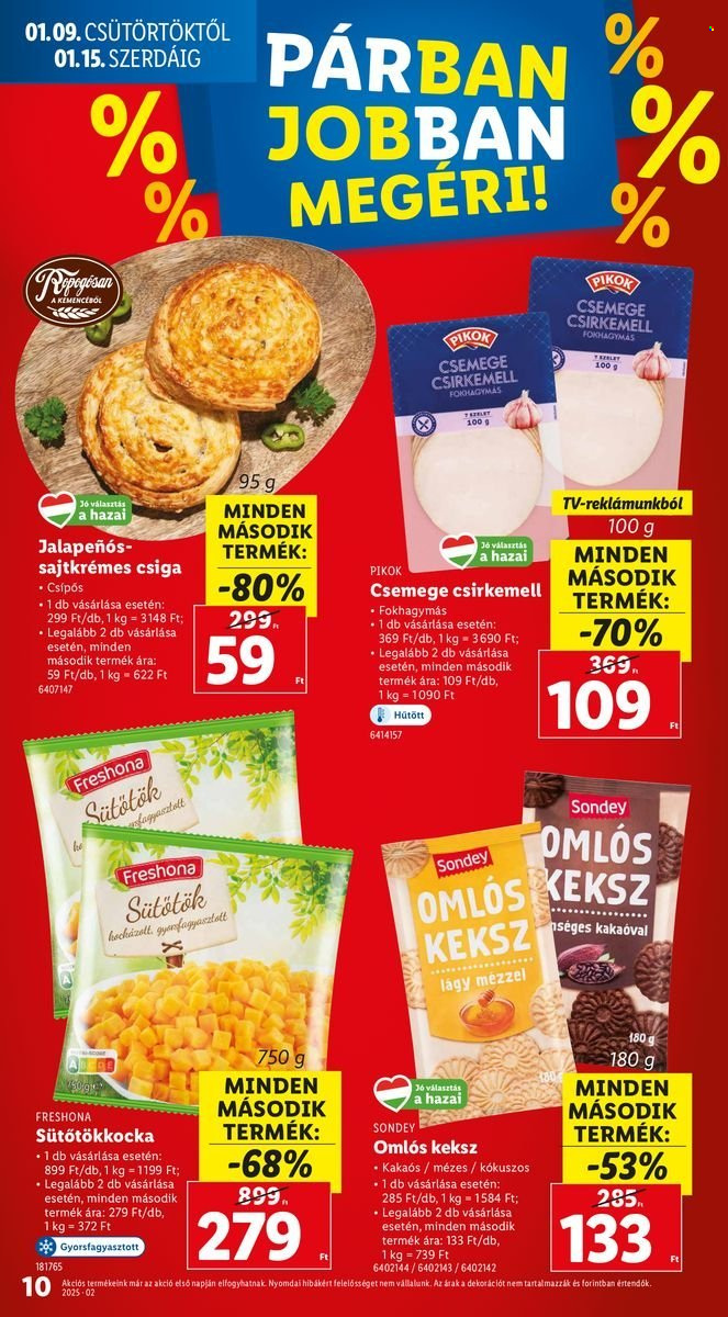 Lidl akciós újságok - 2025.01.09 - 2025.01.15. Oldal 10