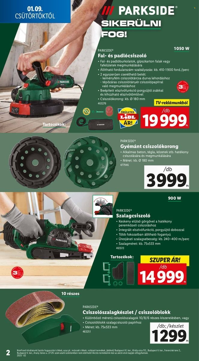 Lidl akciós újságok - 2025.01.09 - 2025.01.15. Oldal 2