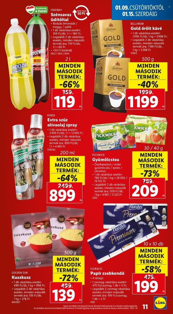Lidl akciós újságok - 2025.01.09 - 2025.01.15. Oldal 11