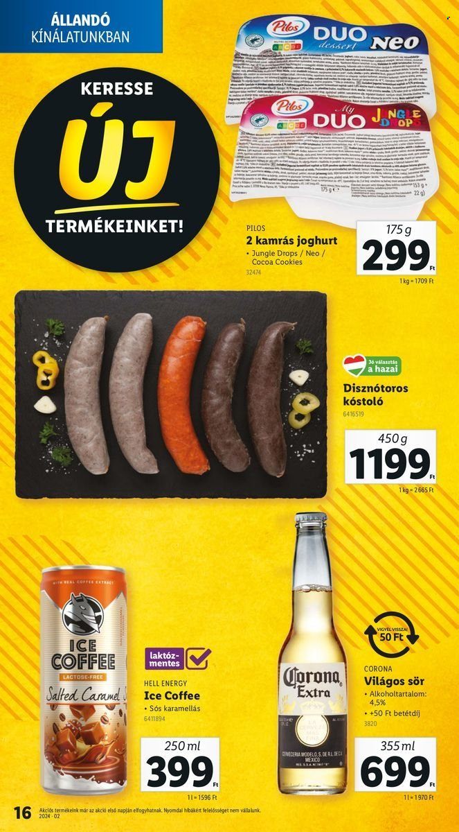 Lidl akciós újságok - 2025.01.09 - 2025.01.15. Oldal 16