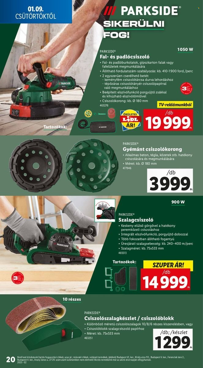 Lidl akciós újságok - 2025.01.09 - 2025.01.15. Oldal 20