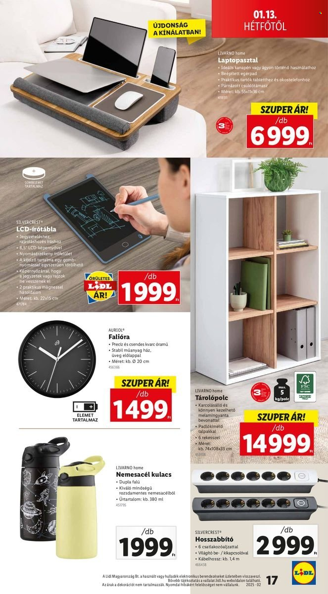 Lidl akciós újságok - 2025.01.09 - 2025.01.15. Oldal 17