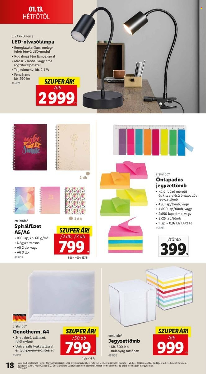 Lidl akciós újságok - 2025.01.09 - 2025.01.15. Oldal 18